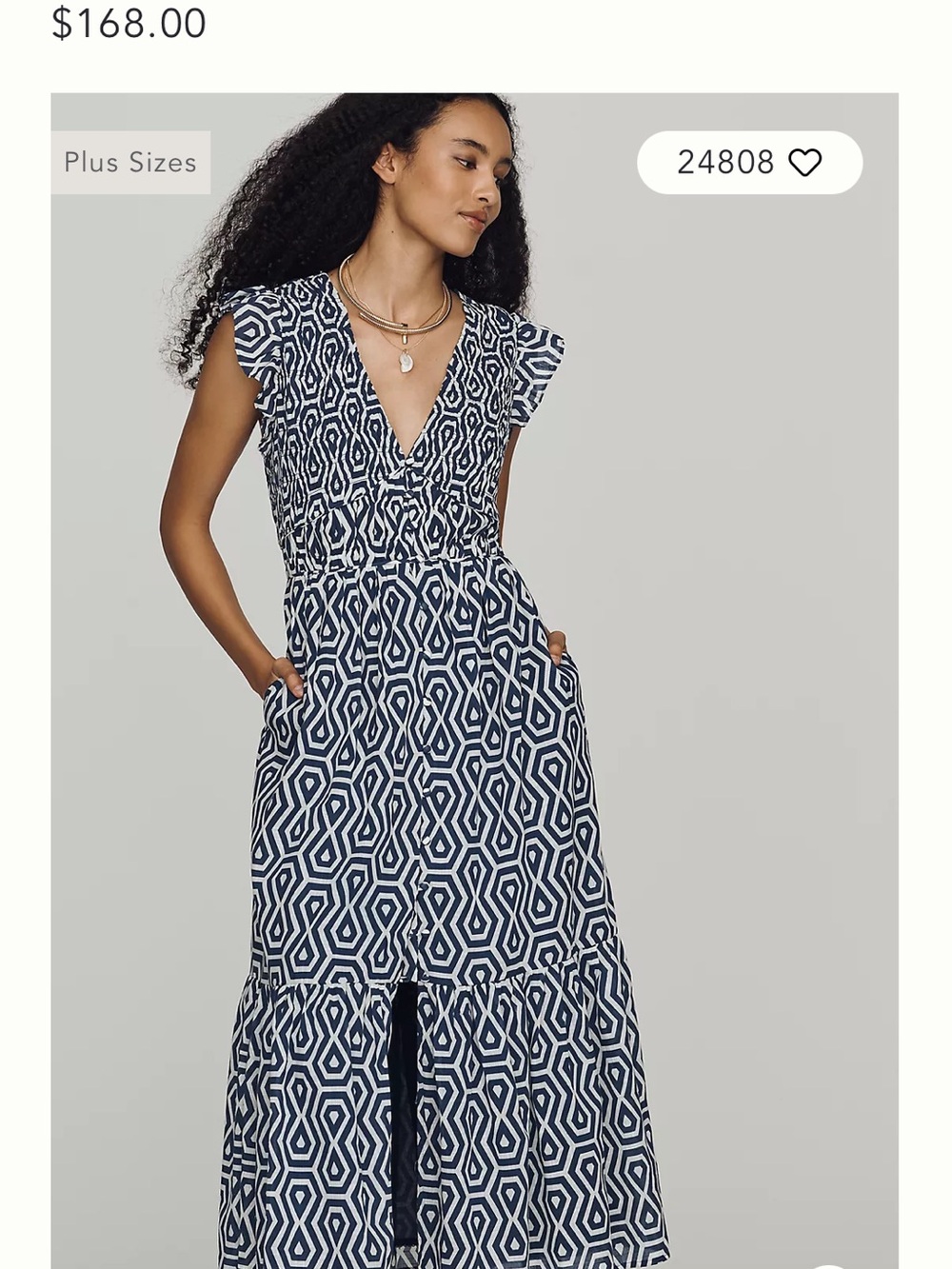 Anthropologie Peregrine Midi dress - Picture 6 of 6